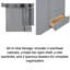 Grand lit escamotable avec système de rangement intégré-1379155218