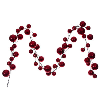 Guirlande Vickerman 10 'Red Ball Branch.