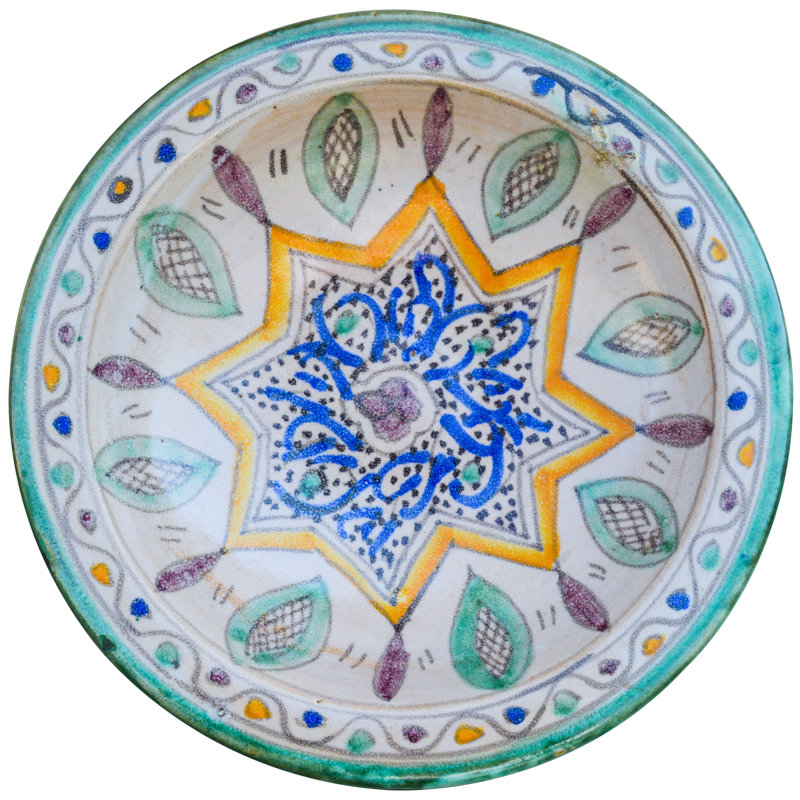 Handmade Ceramic Decorative Plate
