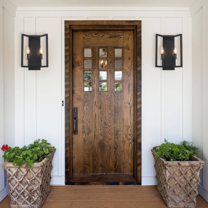 Modern 2-Light  Dimmable Wall Sconce