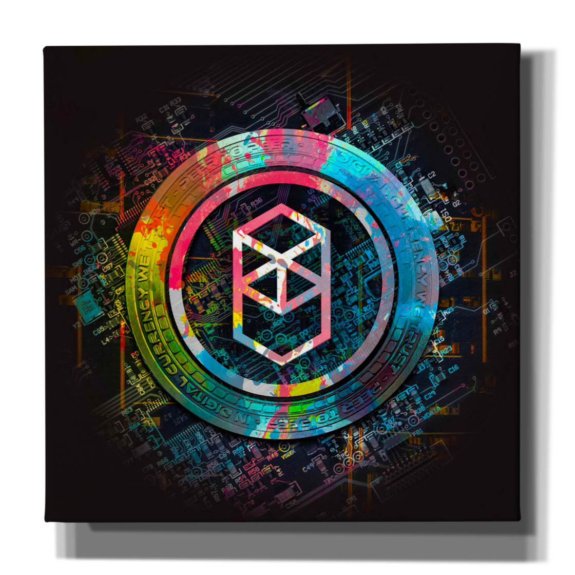 Fantom Crypto Power by Valentyn Artemenko Trinx Overall Size: 37