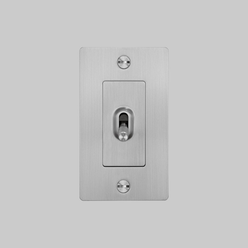 1G Toggle Switch / Non-Logo, Stainless Steel