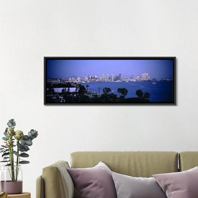 " City At The Waterfront, San Diego, San Diego Bay, San Diego County, California "