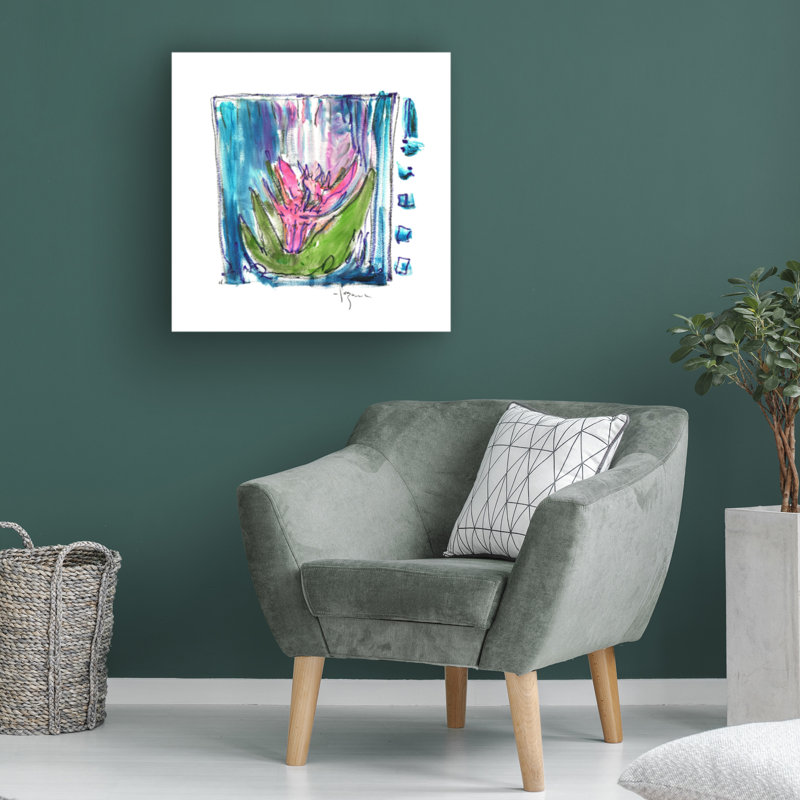 Art sur toile Dorothy Fagan Blossom, H 14 po x l 14 po