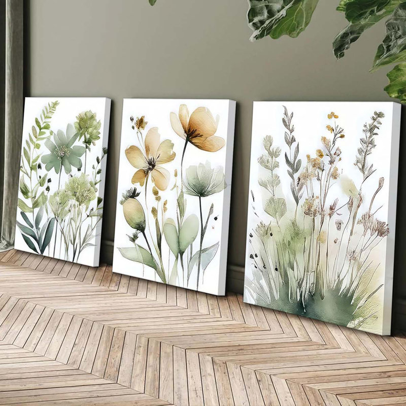 3 Piece Wrapped Canvas Print