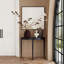 Ingrid Light Burl Console Table-1600645610