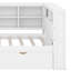 Lit de jour en bois avec 2 tiroirs, lit de jour avec tablette de rangement et ports de chargement USB-1767694321