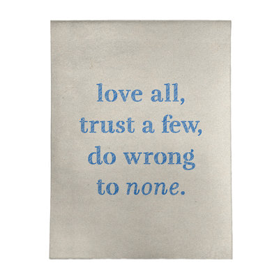 Quotes Chenille Indoor Rug