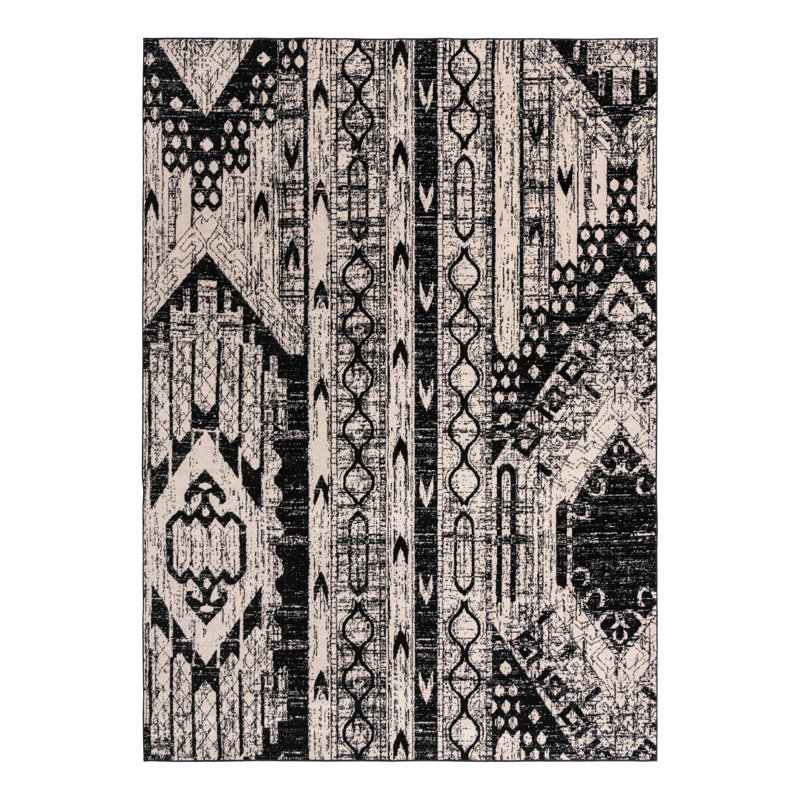 Hewan Geometric Indoor Rug, Rectangle 10' x 14'1"