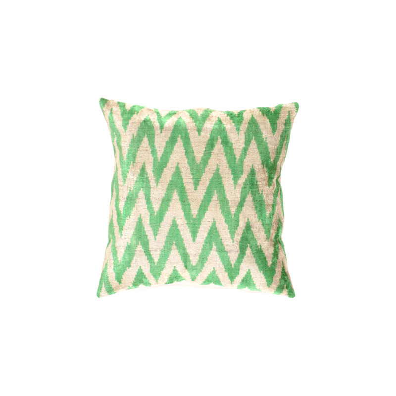 Square Pillow Cover & Insert, Green