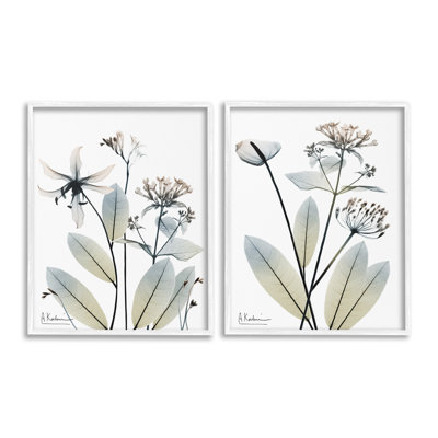 «Modern Budding Blooms Single Photo Frame» par Albert Koetsier, 2 pièces sur toile