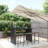 Miriyam Wicker Bar Set with Stools