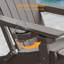Ensemble de 4 chaises Adirondack pliantes, chaise de patio réglable en plastique toutes saisons avec repose-pieds, fauteuil d'extérieur pour terrasse sur cour-1214518345