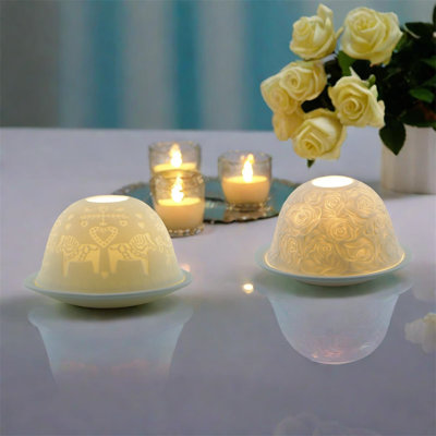 Glass Tealight Holder