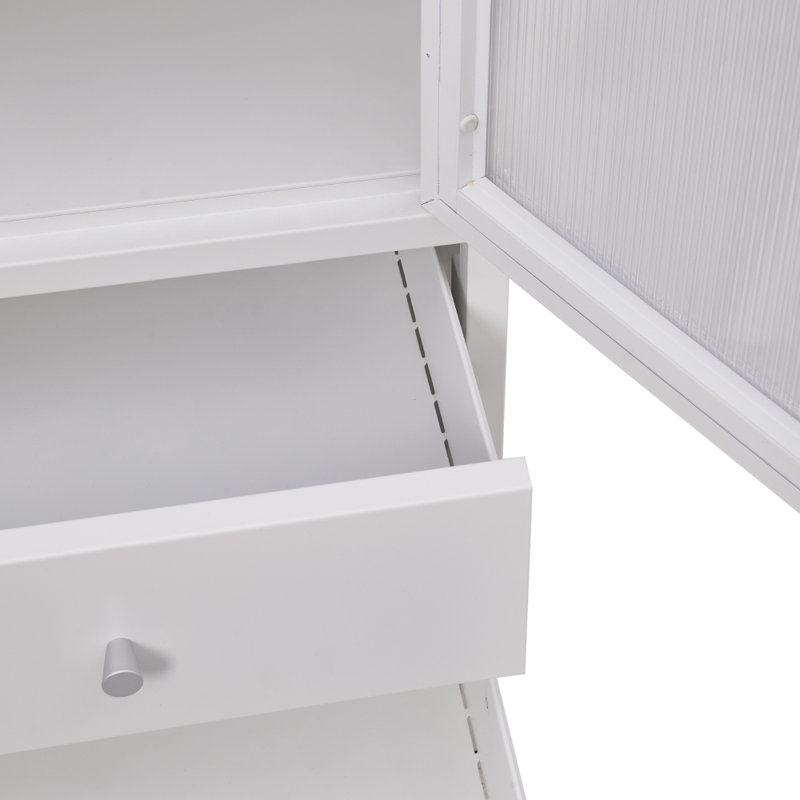 Steel Rectangle Accent Cabinet