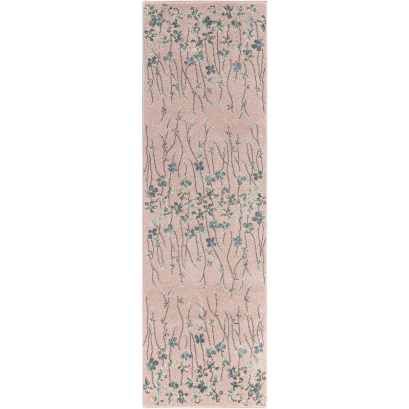 Floral Indoor Rug, Runner 2'3" x 7'3"