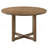 Graham Walnut 5-Piece Round Dining Table Set
