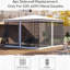 Remplacement de la moustiquaire 10 'x 12', blanc