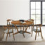 Chaises de salle à manger à dossier ouvert avec accoudoirs en bois d'hévéa et tissu Jeyhan-1774937174-1805657382-1805657381