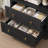 69.7"H Arched Bookcase With 2 Drawers-1336231376