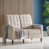 Annchen 48.75'' Upholstered Reclining Loveseat