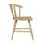 Mid-century Modern Five Piece Dining Set With Spindle Dining Chairs - Natural-490098178