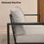 Causeuse d'extérieur Oltjana avec coussins Sunbrella®-124071167