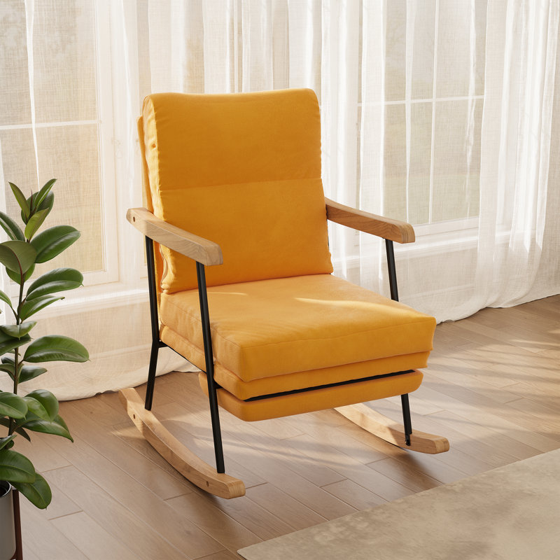 Rocking Chair, Yellow