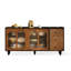 Buffet en bois de noyer brun-132392325