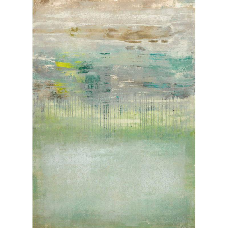 Hall Of Mosses Print by Maeve Harris, 41" H x 30" W, Oak Framed Canvas