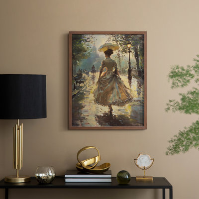 «WOMEN Series DCCXLVI», reproduction encadrée - bois massif
