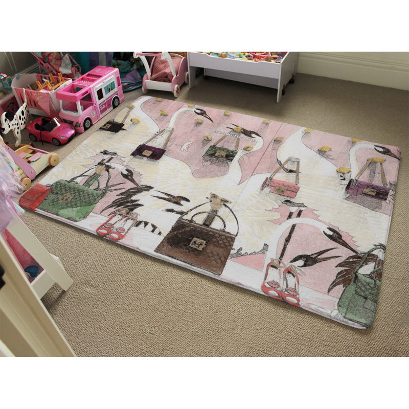 Teague Shag Area Rug, Rectangle 160 x 230cm
