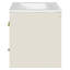 Meuble-lavabo mural de 24 po, lavabo en céramique, présentoir de porte en verre, 2 tiroirs, rangement intelligent, installation facile, porte de salle de bain contemporaine à 1 fermeture en douceur, installation, décoration-2083672453