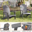 Chaise Adirondack en plastique Ottosen-671565082