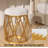 Iron Accent Stool