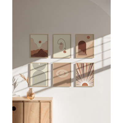  Cadre photo en bois - ensemble de 6