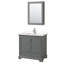 Ensemble de meuble-lavabo simple 36 "avec miroir Deborah-97696937-97696938-97718516
