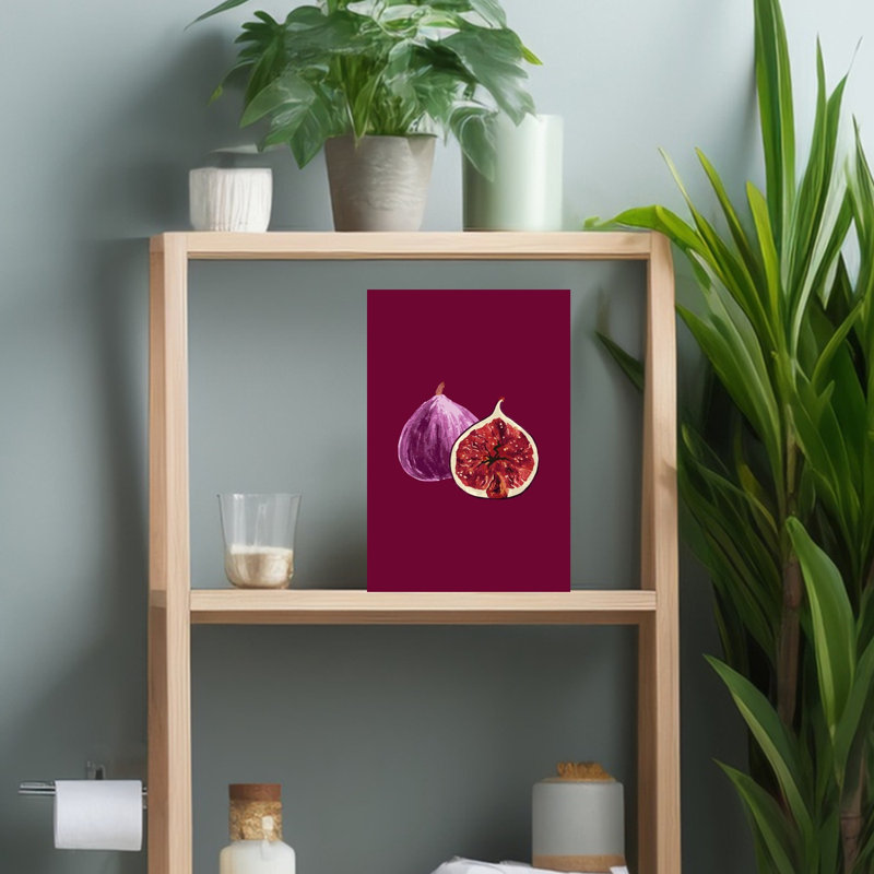Impression d'art mural Ripe Purple Figs, H 18 po x l 12 po
