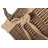 Willow Wicker Storage Log Basket with Lining