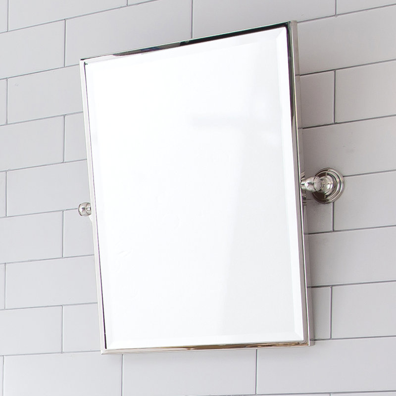 Guifford Metal Wall Mirror, Chrome