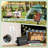 50FT Solar String Lights Outdoor Waterproof Lights with Remote & Timer