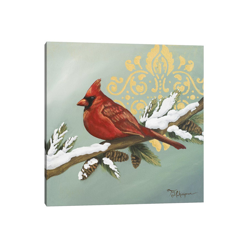 Winter Bird II, 30.48 cm H x 30.48 cm W