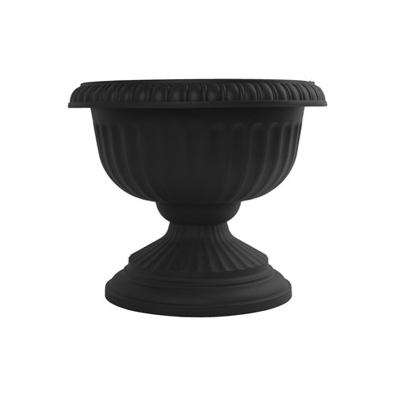 Alaejah Urn Planter, Black
