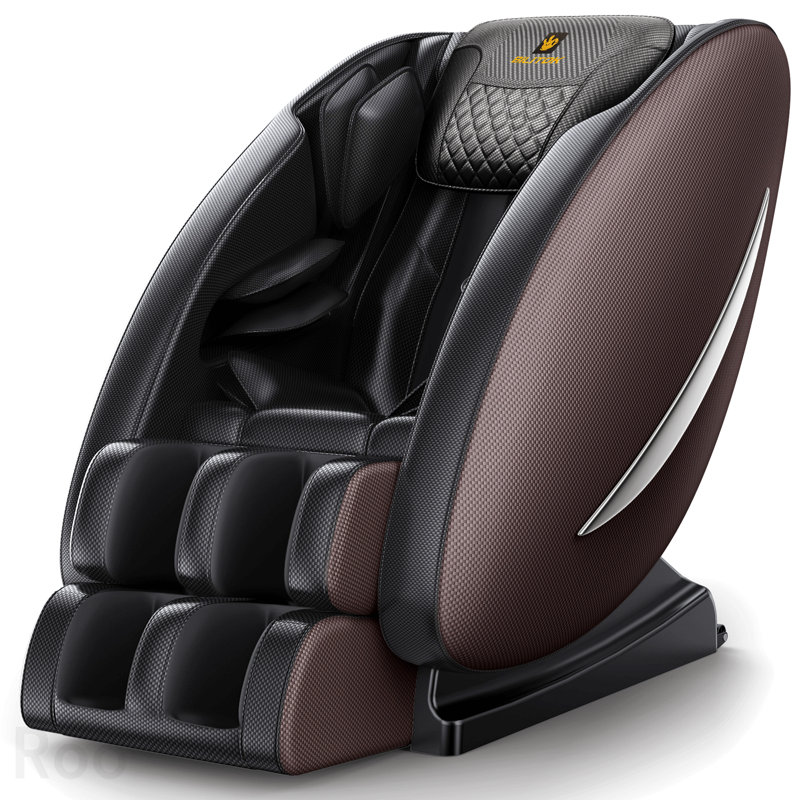 Fauteuil de massage inclinable sans gravité avec pression d'air corporelle complète, accessoires