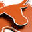 NCAA Texas Longhorns 3DX Die Cut Wall Art