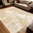 1PC Distressed Neutral Beige Abstract Textured area rugs for Living Room, Soft and Comfortable, Suitable for all seasons, easy-to-maintain, machine washable Indoor floor mat, Under Table Farmhouse suitable for Dining Table, Bedroom, Home Office,-1870313217