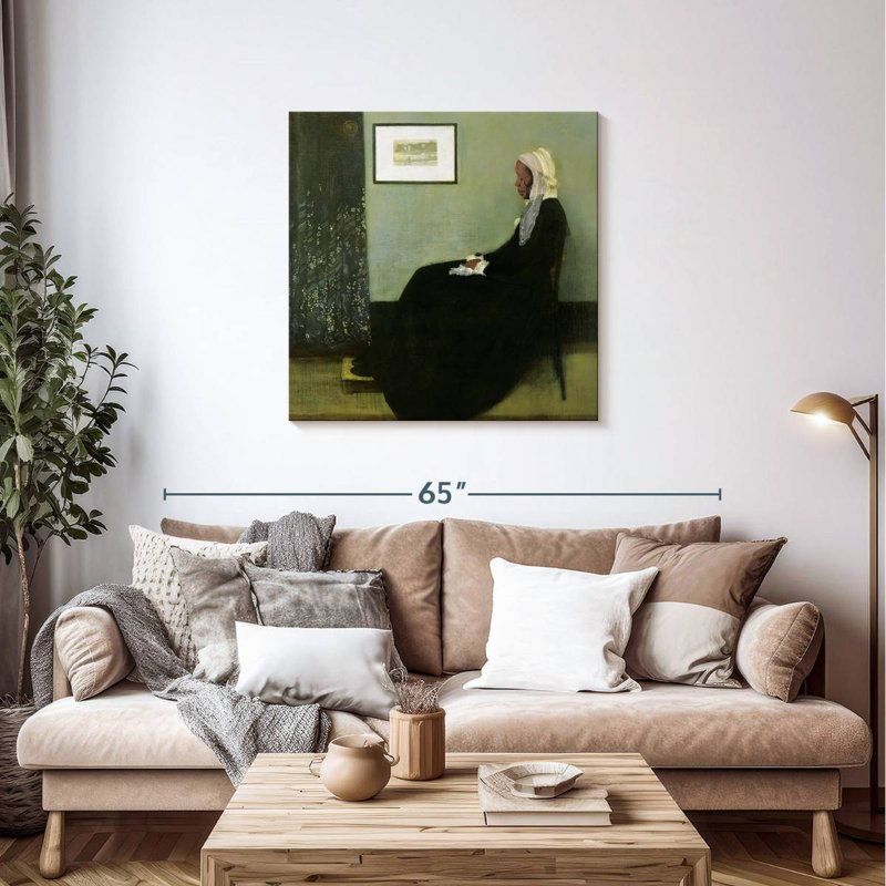 «Leisha Whistler's Mother Inspired», H 36 po x l 36 po