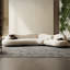 5 Seater Suede Sofa