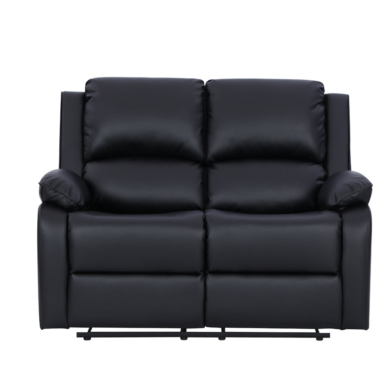 Hidayet Upholstered Electric Recliner, Black