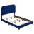 Panel Bed with Scooped Headboard